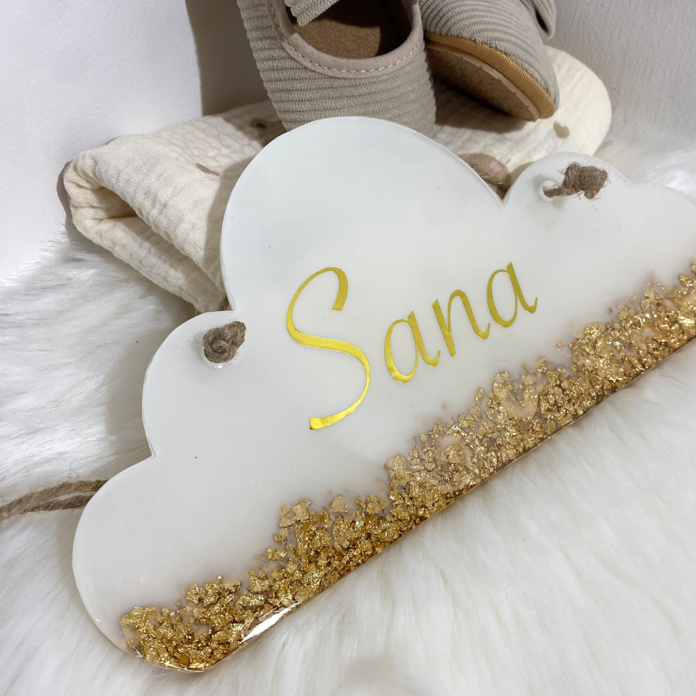 Nuage Blanc/Or