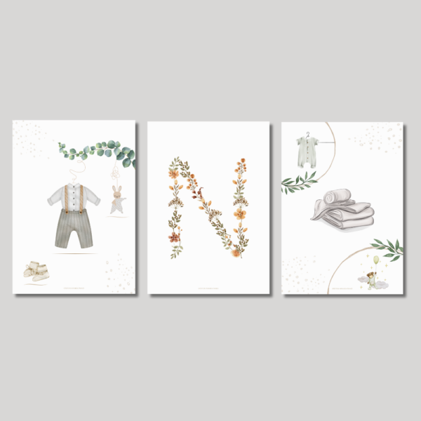 Trio Douceur de coton