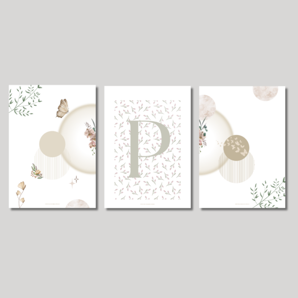 Trio Floraison