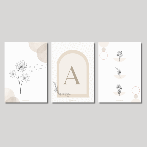 Trio Autumn Boho
